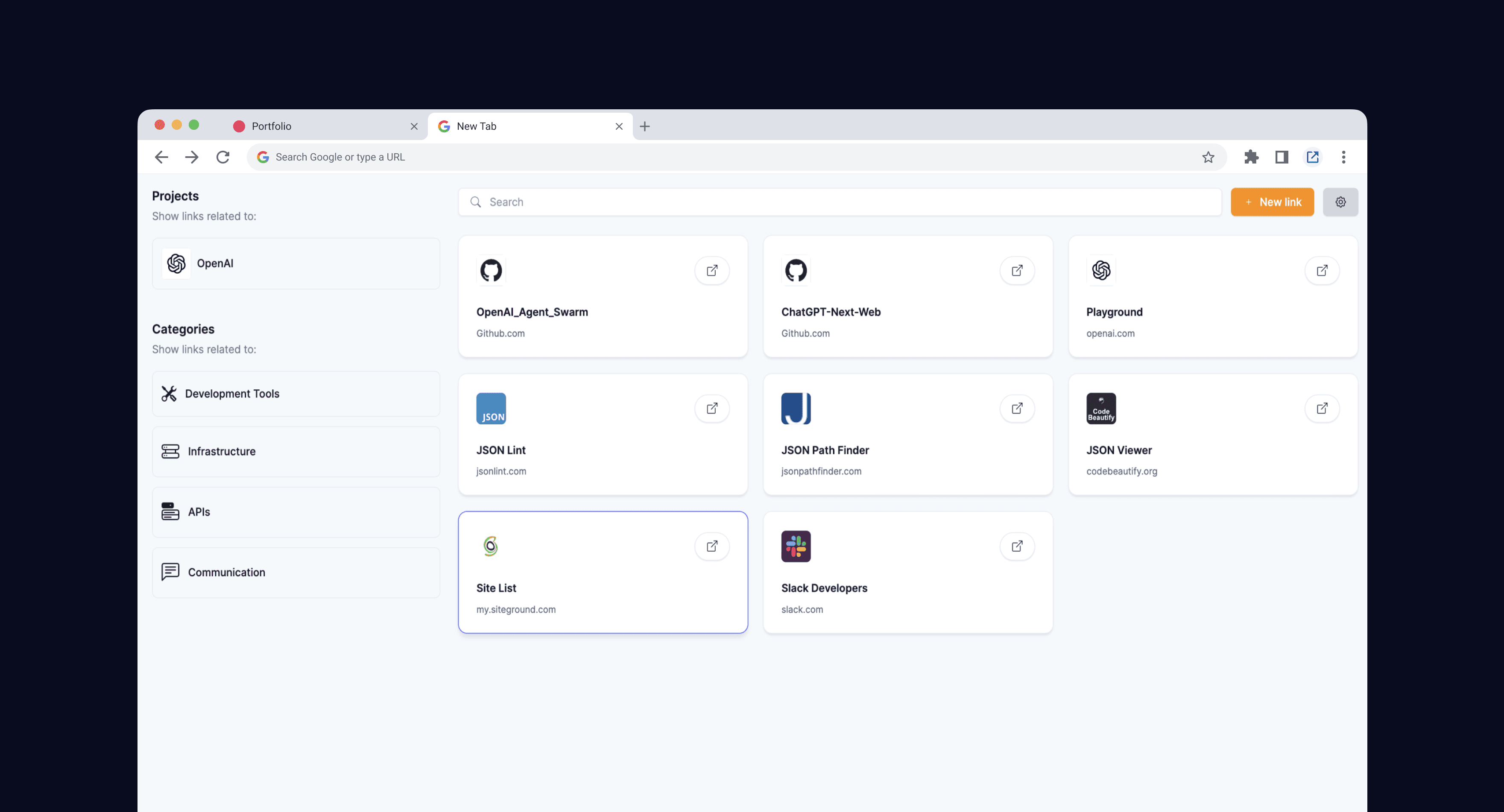 TabbyLinks.io: The Simple Chrome Extension for Direct Navigation